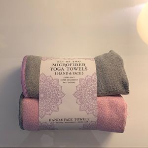 Hand and face towels